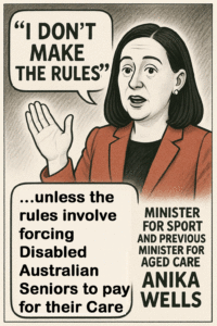 Anika Wells: Rules for the Vulnerable, Privileges for Herself